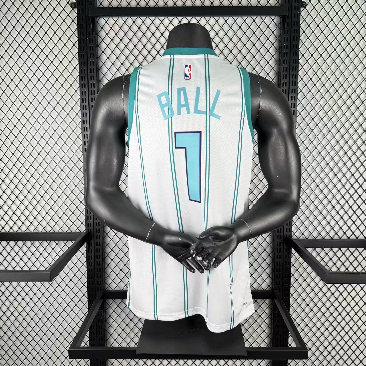Men Charlotte Hornets #1 Ball white 2026 NBA jersey 0906001